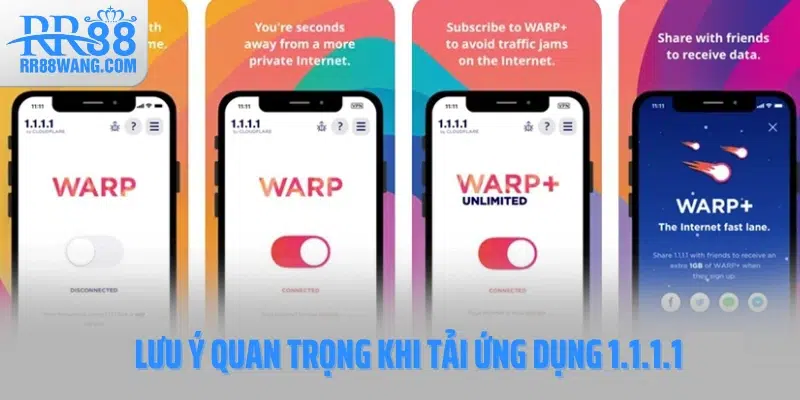 Lưu ý quan trọng khi tải ứng dụng 1.1.1.1 Lưu ý quan trọng khi tải ứng dụng 1.1.1.1