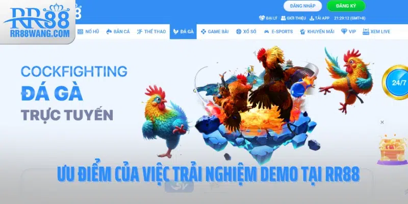 Ưu điểm của việc trải nghiệm demo tại RR88 Ưu điểm của việc trải nghiệm demo tại RR88